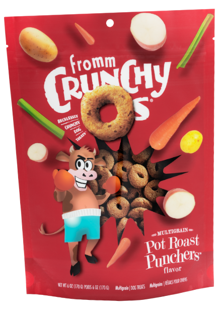 Fromm Crunchy O's Pot Roast Punchers Dog Treats