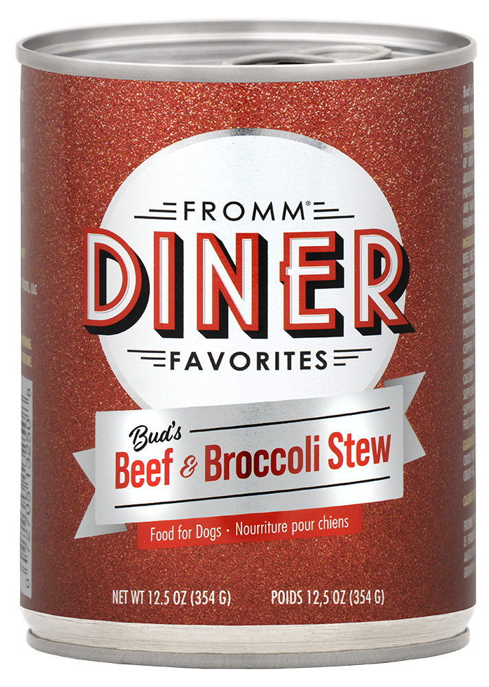 Fromm Bud's Beef & Broccoli Stew Canned Dog Food