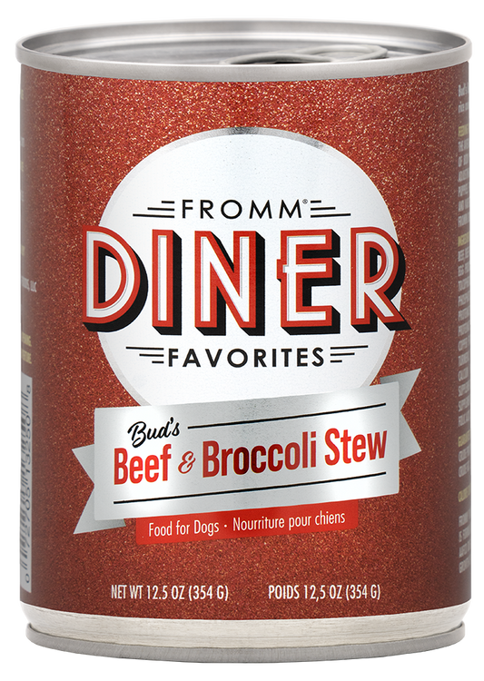 Fromm Bud's Beef & Broccoli Stew Canned Dog Food