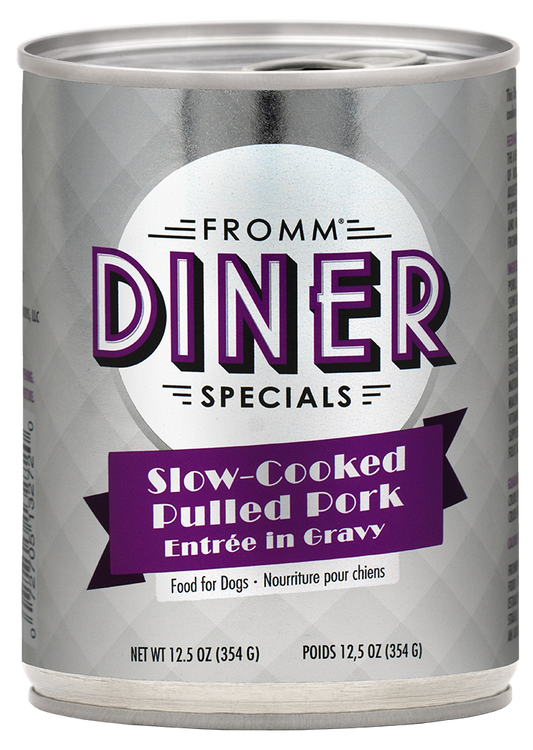 Fromm Slow-Cooked Pulled Pork Entree in Gravy Canned Dog Food