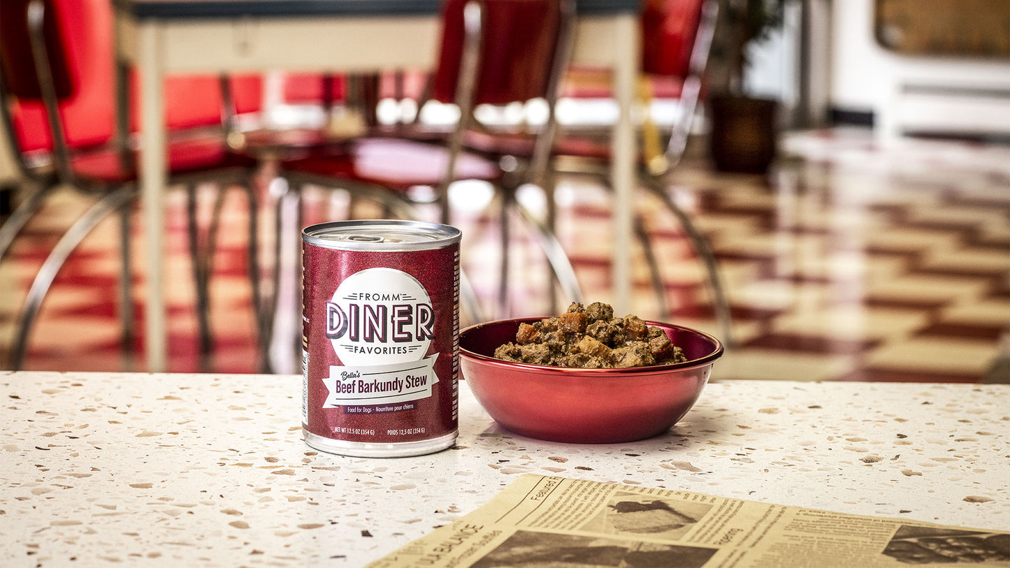 Fromm Bella's Beef Barkundy Stew Canned Dog Food
