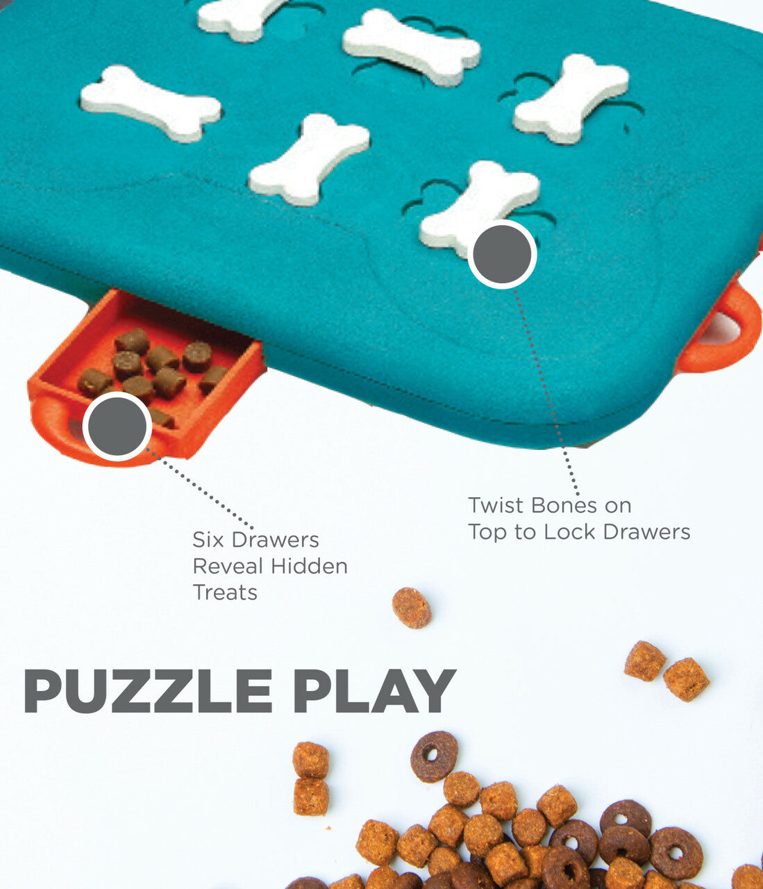 Outward Hound Casino Interactive Treat Puzzle Dog Toy