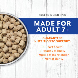 Nature's Variety Instinct Raw Longevity Adult Ages 7+ Freeze-Dried Chicken Bites Dry Dog Food