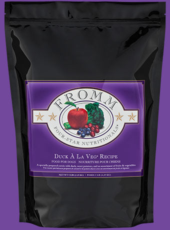 Fromm Four-Star Nutritionals Duck A La Veg Recipe Dog Food