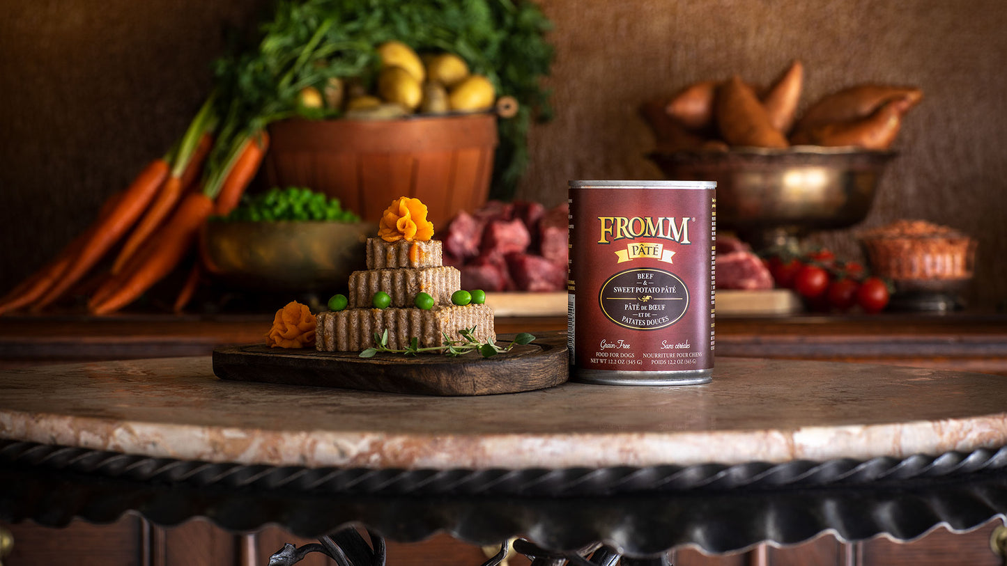 Fromm Grain Free Beef & Sweet Potato Pate Canned Dog Food