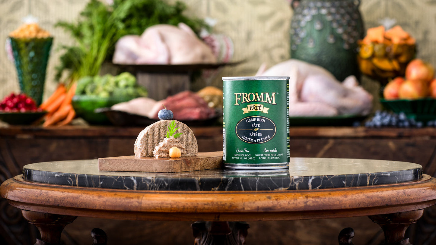 Fromm Grain Free Game Bird Pate Canned Dog Food