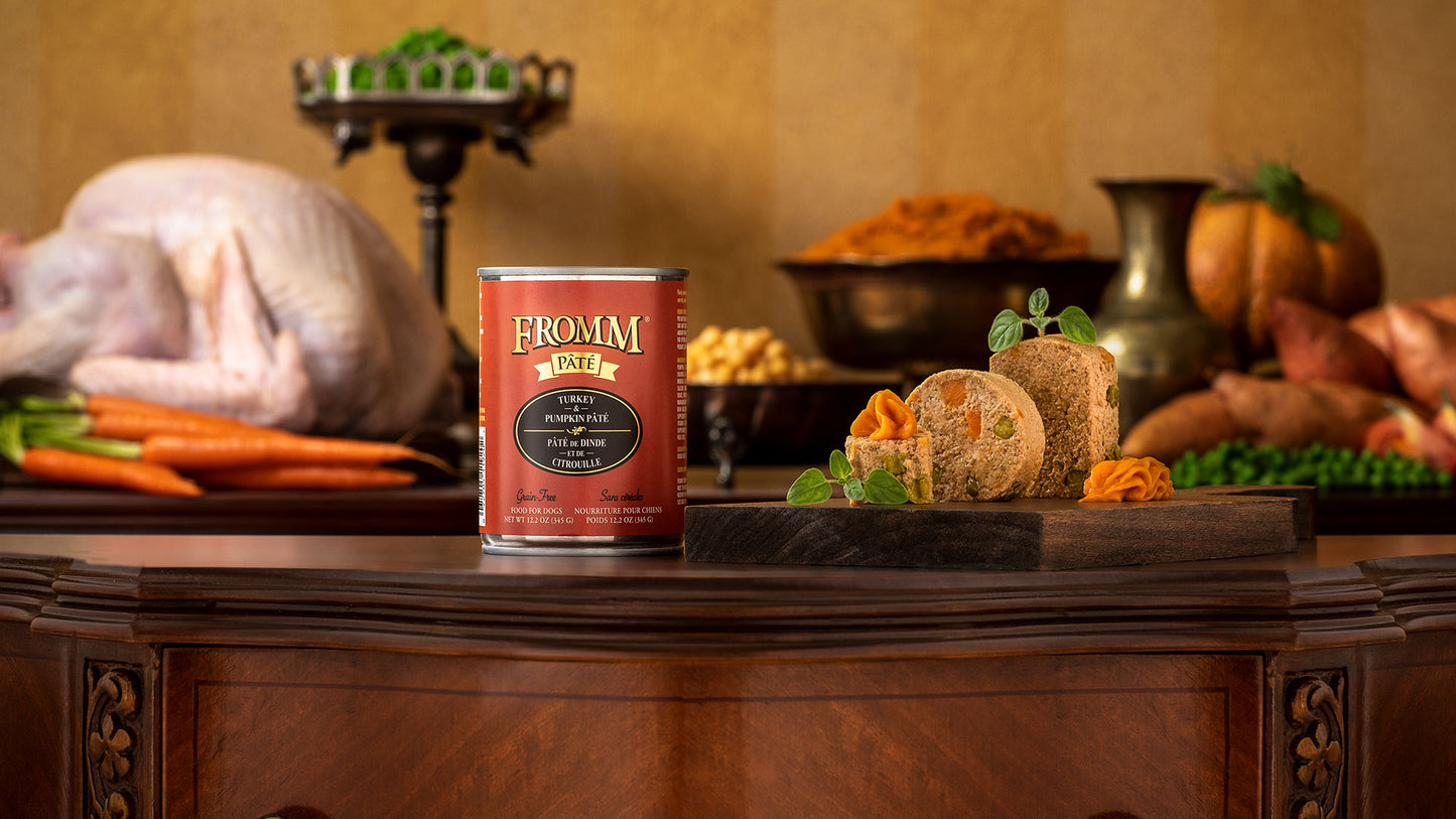 Fromm Grain Free Turkey & Pumpkin Pate Canned Dog Food