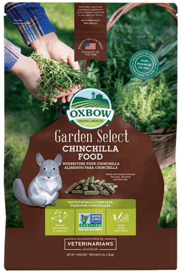 Oxbow Animal Health Garden Select Chinchilla Food