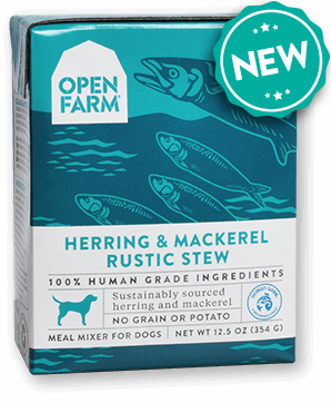 OPEN FARM Grain-Free Herring & Mackerel Rustic Blend for Dogs