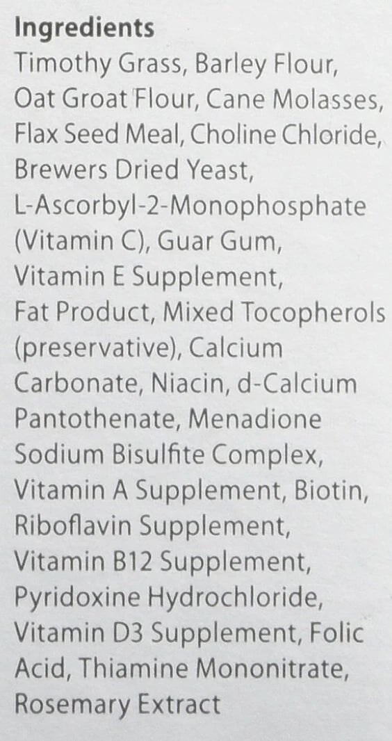 Oxbow Natural Science Multi-Vitamin Supplement