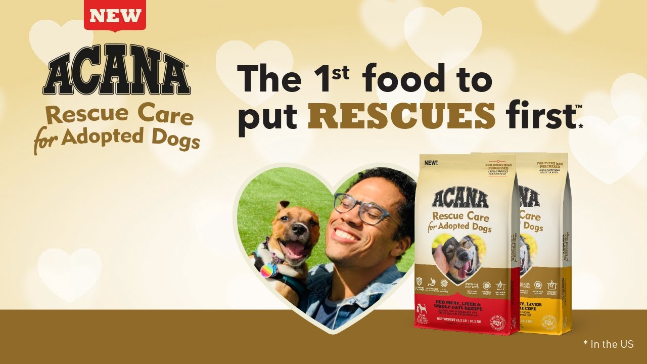 ACANA Rescue Care for Adopted Dogs Free Run Poultry & Oats Dry Dog Food