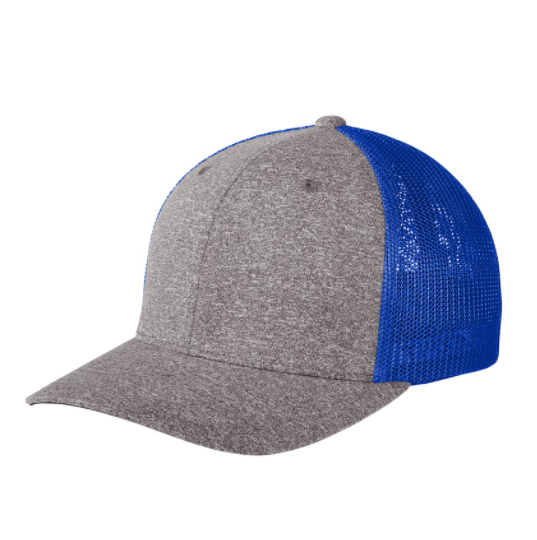Royal Blue & Gray Homestead Harvest Hat