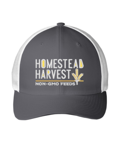 Grey & White Homestead Harvest Hat