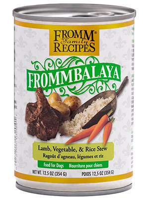 Fromm Recipes Frommbalaya Lamb, Vegetables & Rice Stew Canned Food for Dogs