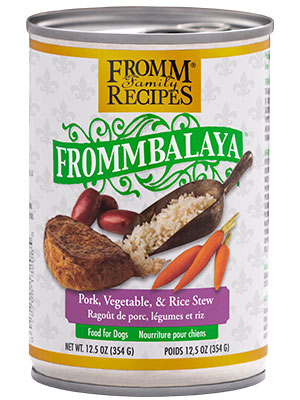 Fromm Recipes Frommbalaya Pork, Vegetables, & Rice Stew Canned Food for Dogs