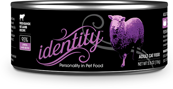 Identity 95% Free-Range NZ Lamb & Lamb Broth Pate Wet Cat Food