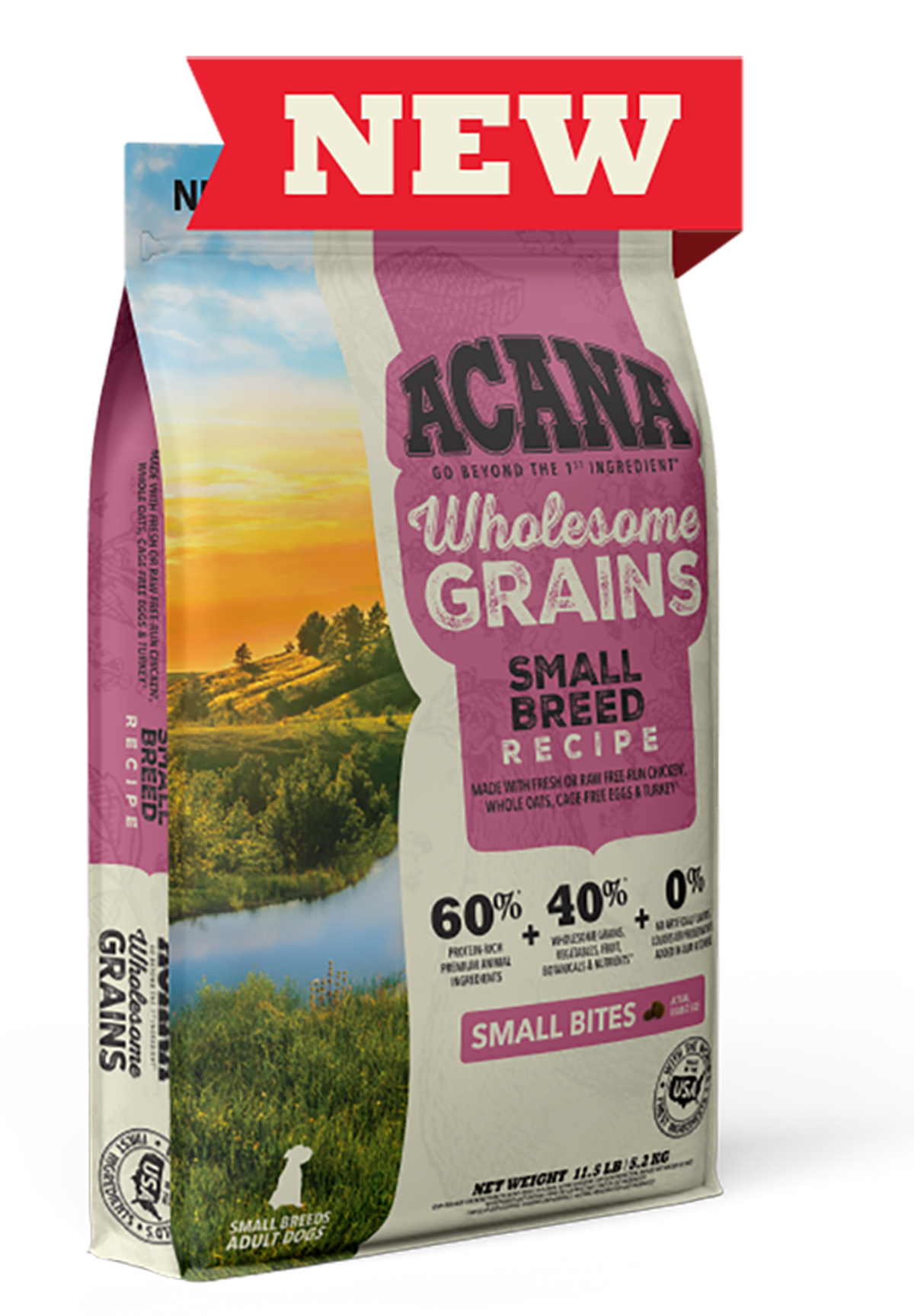 ACANA Wholesome Grains Small Breed Dry Dog Food