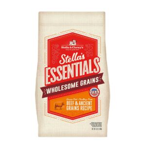 Stella & Chewy's Essentials Grass-Fed Beef & Ancient Grains Recipe Dry Dog Food