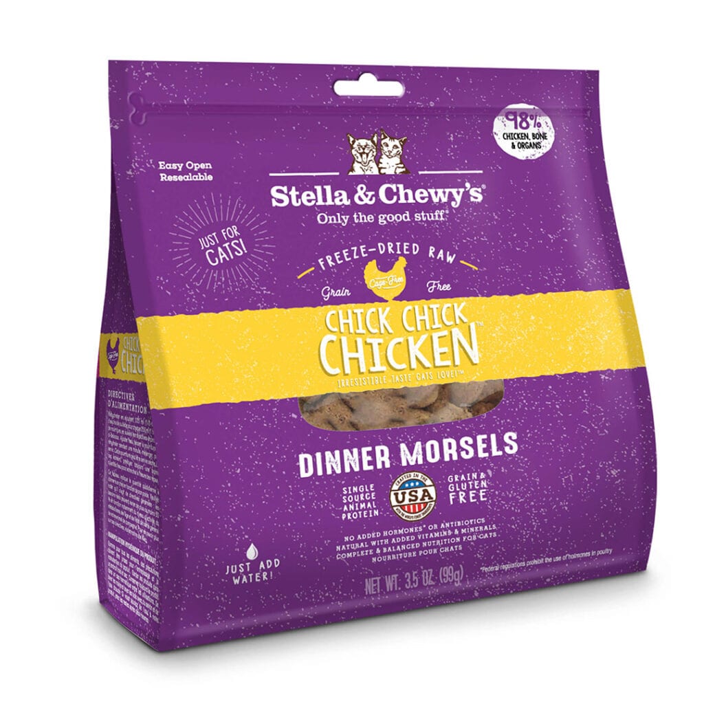 Stella & Chewy's Freeze-Dried Chick Chick Chicken Cat Dinner