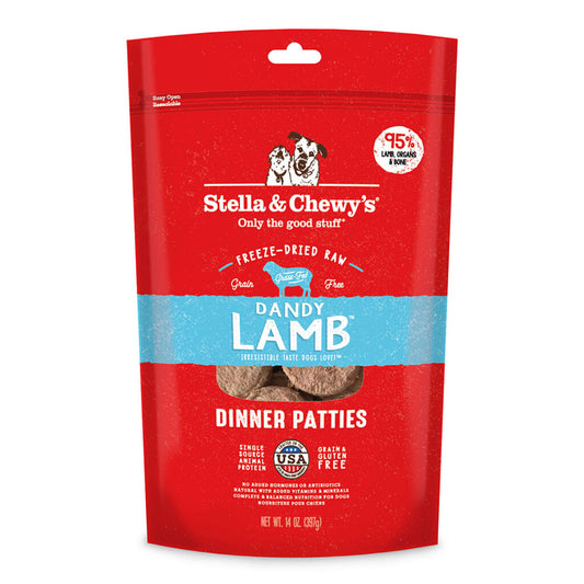 Stella & Chewy's Freeze-Dried Dandy Lamb Dinner for Dogs