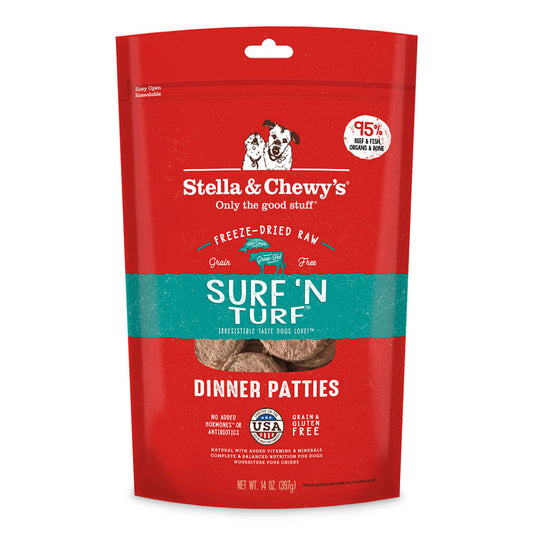 Stella & Chewy's Freeze-Dried Surf and Turf Dinner for Dogs
