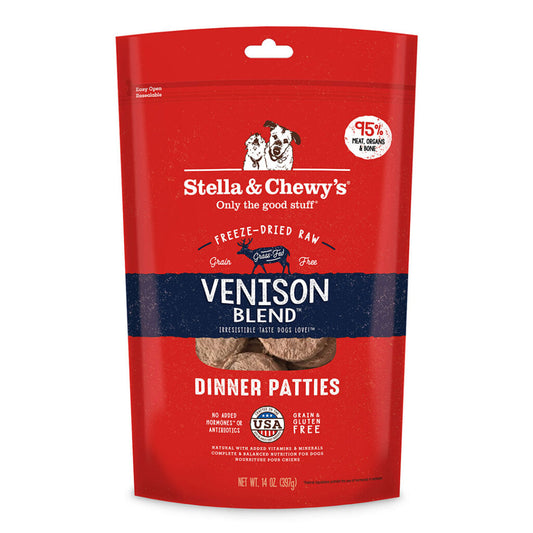 SPECIAL Stella & Chewy's Freeze-Dried Venison Blend Dinner for Dogs