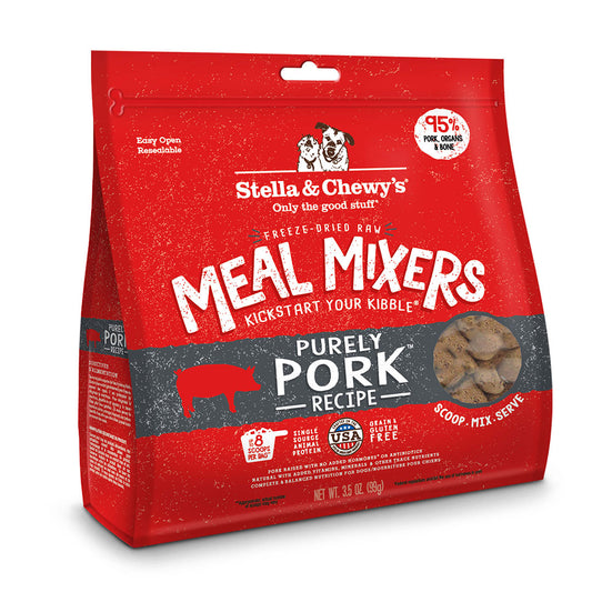 Stella & Chewy's Freeze-Dried Purely Pork Meal Mixer for Dogs
