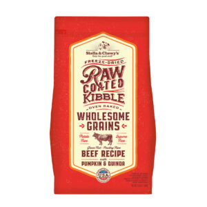 Stella & Chewy's Raw Coated Beef Recipe with Wholesome Grains Dry Dog Food