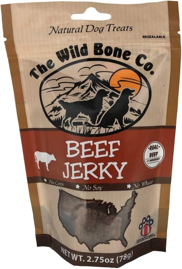 The Wild Bone Co. Natural Beef Jerky for Dogs